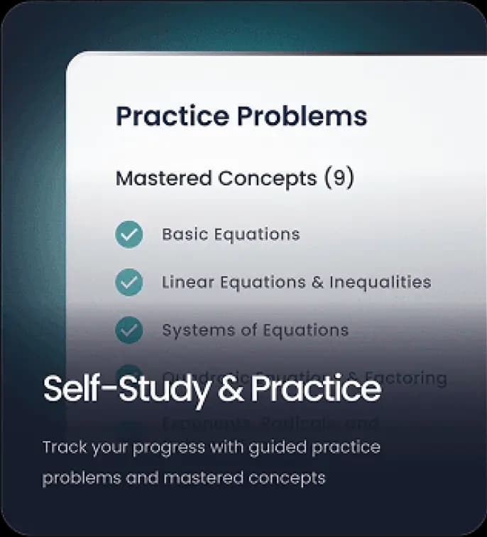 Self-study and practice